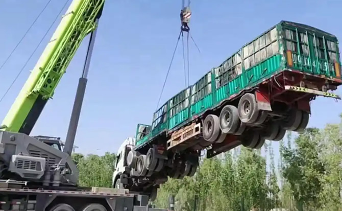 会东道路脱困救援案例